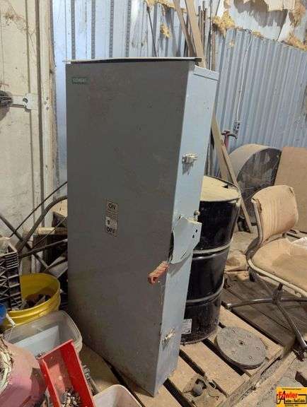 Siemens Heavy Duty Safety Switch & 55-Gallon Drum image