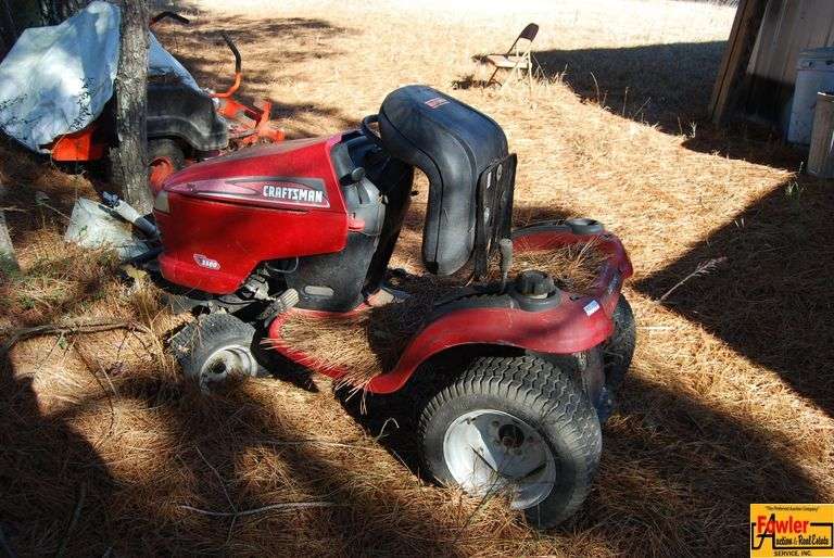 Craftsman 3500 Riding Lawn Mower with Kohler Engine image