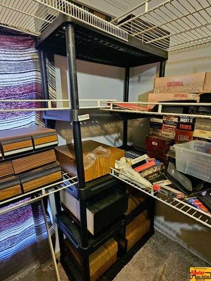 Cassette Tape Lot with Storage Cases image