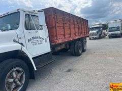 1981 International Dump Truck; VIN 2HTAA17BXBCA21809; 027,241 miles showing.  See video.