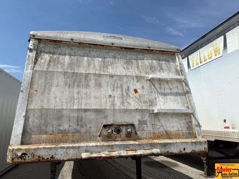 Hopper Bottom Grain Trailer, Bill Of Sale Only
