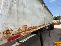 Hopper Bottom Grain Trailer, Bill Of Sale Only