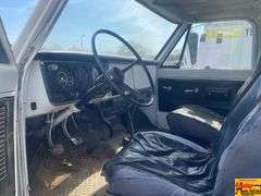 1972 GMC 5500 Flat Bed Truck; 38,068 miles showing; VIN CM503-Z139572; BILL OF SALE ONLY.  See video.