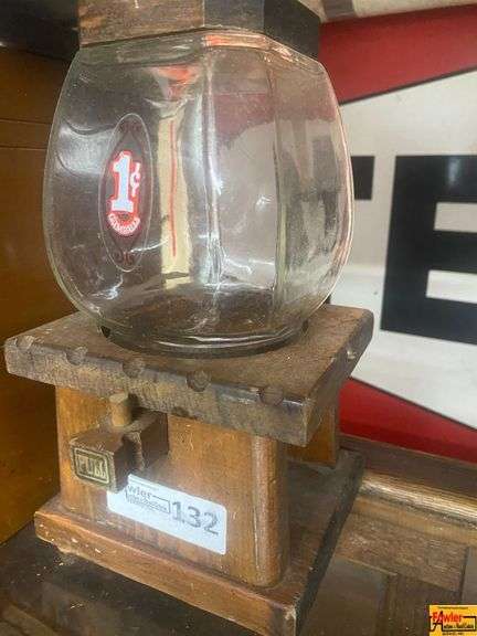 1 Cent Gum Ball Vending Machine