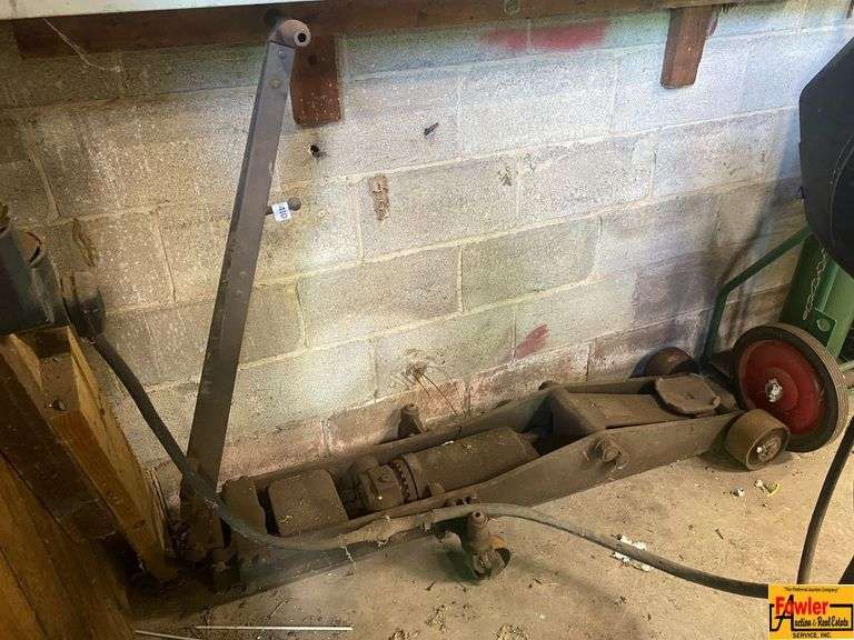 Vintage Automotive Floor Jack