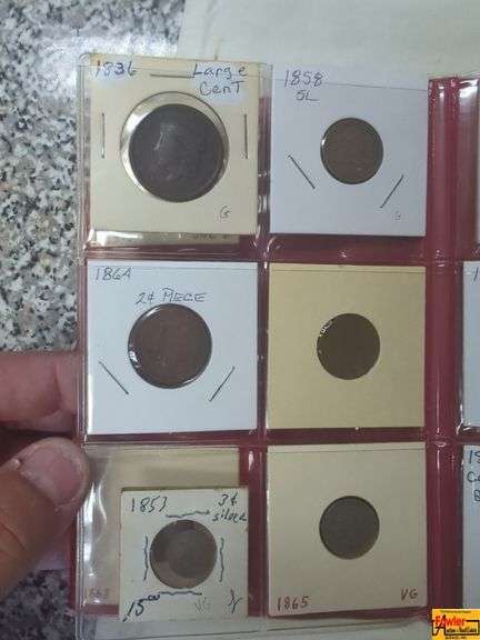 1800s Dimes, Quarters and Half Dollars