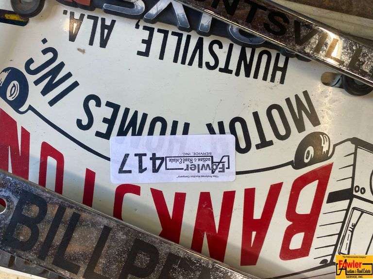Lot of Assorted License Plates and Frames