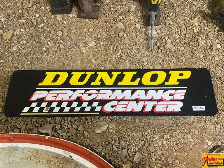 Dunlop Performance Center Sign