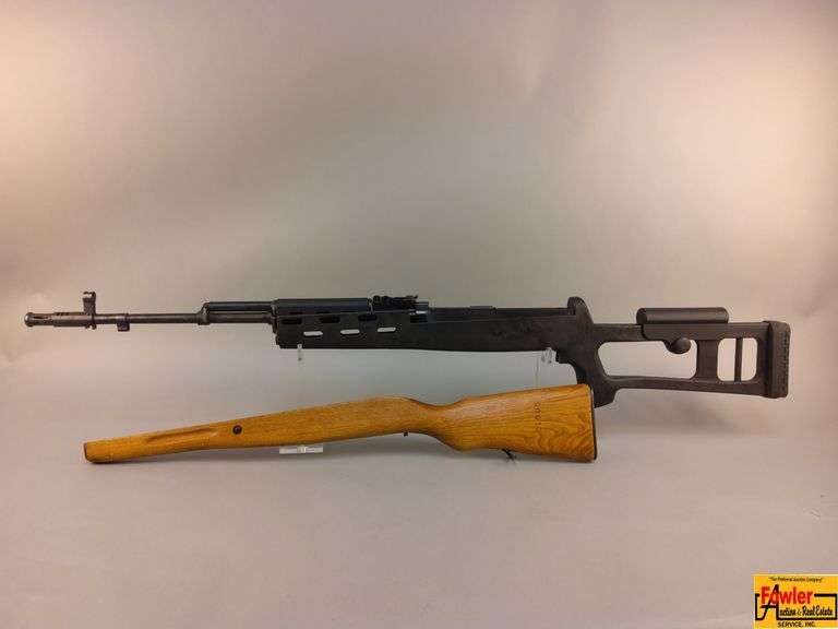 SKS (Made in China), 7.62, 25001695Q, No Trigger or Firing Mech. with Matching Wood Stock