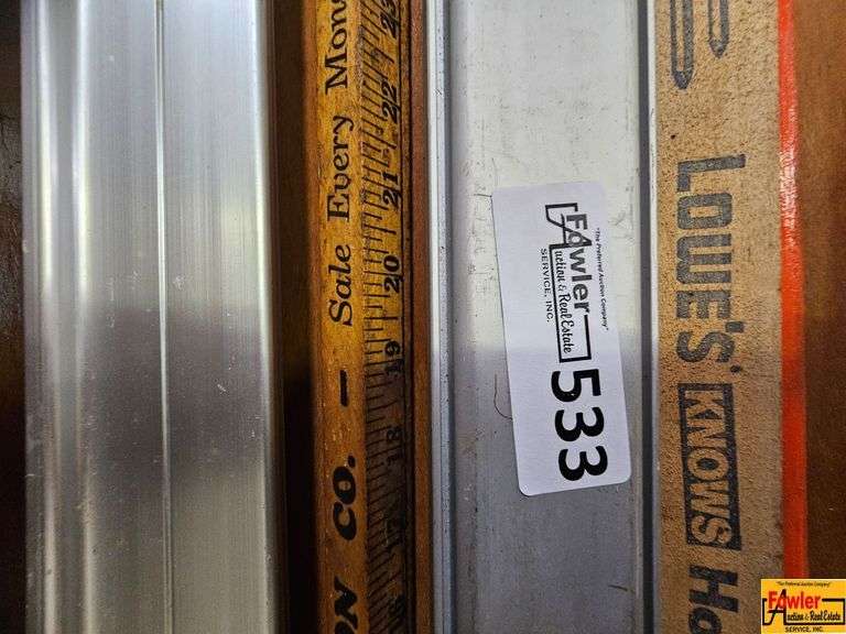 Levels, Rulers, Yard Sticks and More