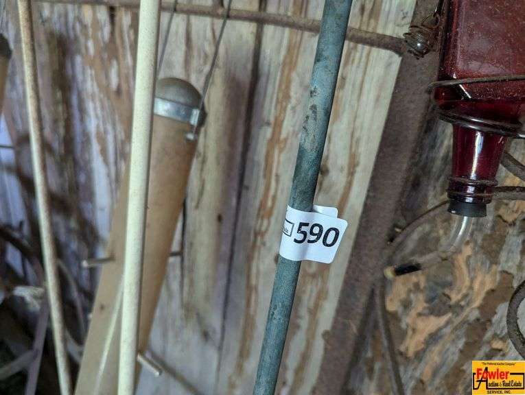 Wrought Iron Prospect Sign & Garden Decor
