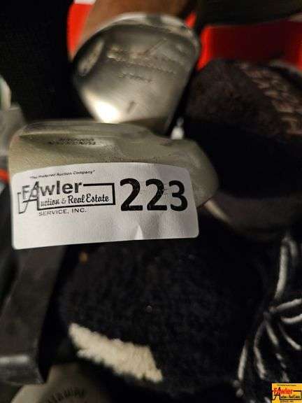 Mixed Lot of Golf Clubs in Bags - Ben Hogan, Concept, and More