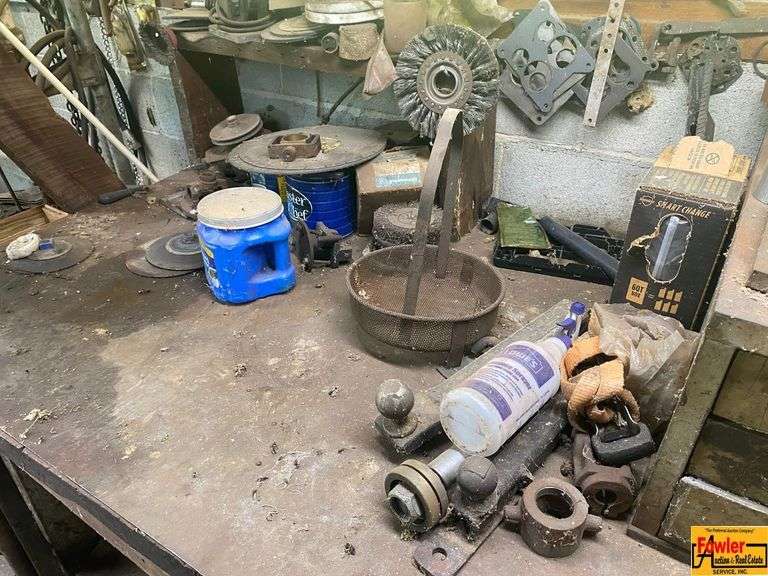 Collection of Automotive and Shop Tools and Parts