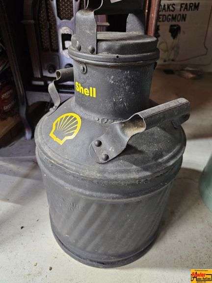 Shell Oil Can