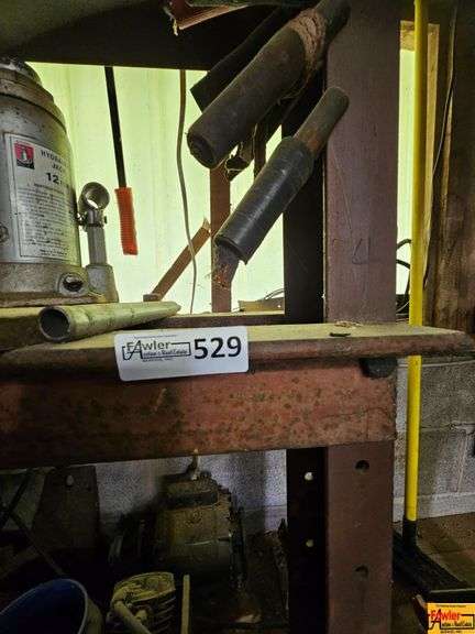 Hydraulic Shop Press with Jack