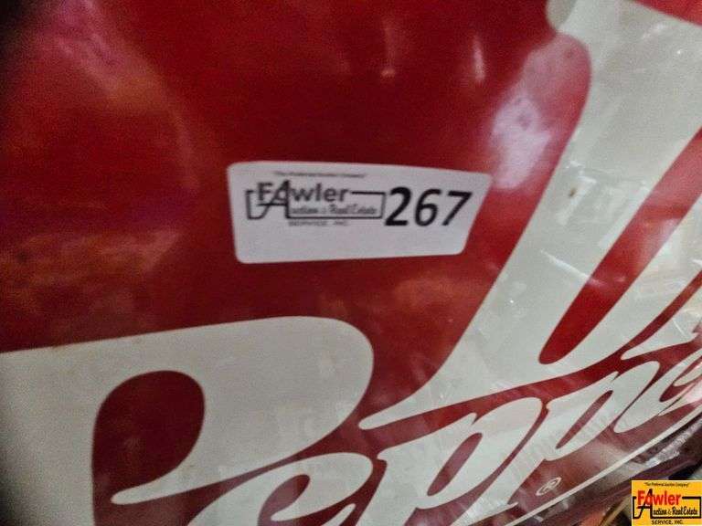 Dr Pepper Metal Advertising Sign
