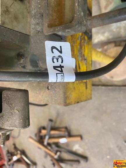 Bench Grinder on Stand with Light
