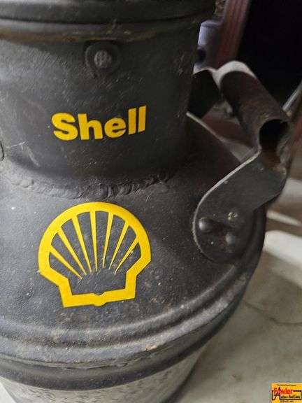 Shell Oil Can