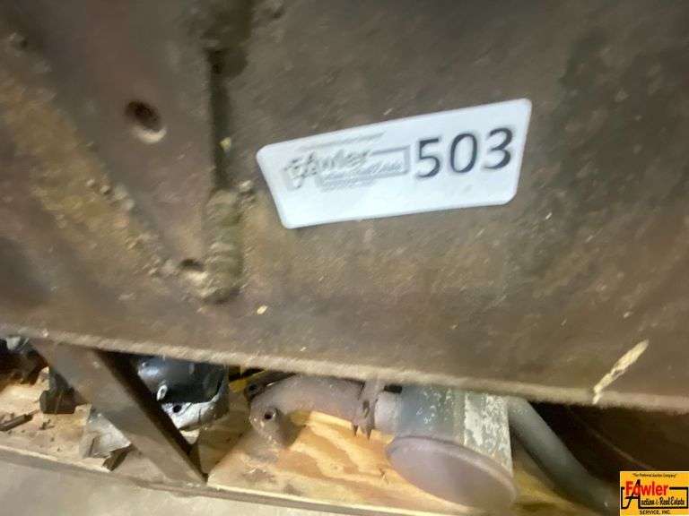 Engine on Cart with Additional Parts
