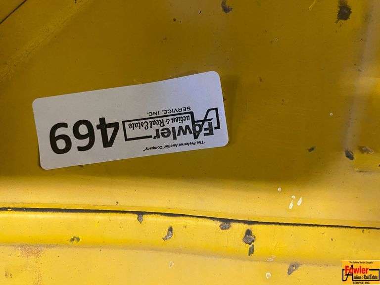 Vintage AIA STOP Law Yellow Sign
