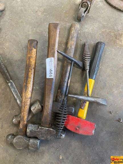 Assorted Lot of Various Hammers and Tools
