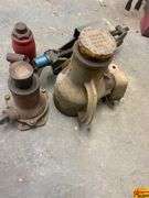 Assorted Hydraulic and Scissor Jacks