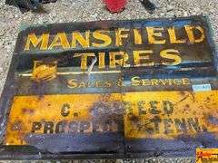 Mansfield Tires & Pepsi Advertising Signs