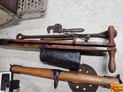 Collection of Farm Tools and Implements