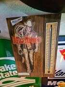 Marlboro Cowboy Thermometer Advertising Sign