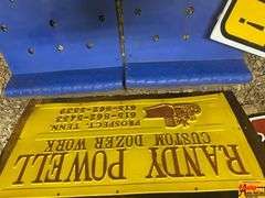 Advertising Signs & Goodyear Mud Flaps