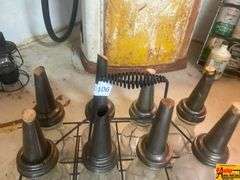 Vintage Style Oil Bottle Dispenser Set