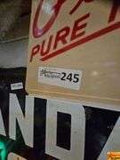 Pulaski Pure Milk Co's Advertising Clock