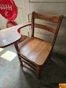 Wooden School Desk Chair