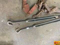 Chain Come Alongs and Turnbuckles