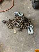 Heavy Duty Tow Chain with Hooks