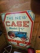 Case Model "L" Tractor Sign & Red Brand Fence Sign