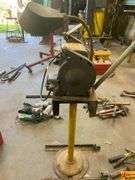 Bench Grinder on Stand with Light