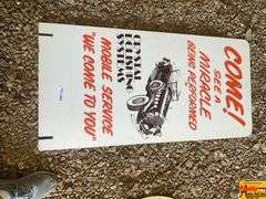 Crystal Polishing Systems Mobile Service Advertising Sign
