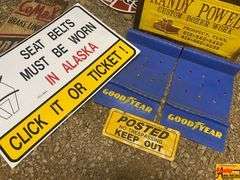 Advertising Signs & Goodyear Mud Flaps
