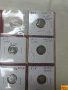 1800s Dimes, Quarters and Half Dollars