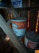 Vintage Oil Cans - Richfield, Esso, Durable