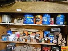 Collection of Maxwell House Coffee Tins and Various Items