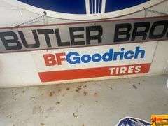 Butler Bros BFGoodrich Tires Advertising Sign