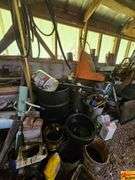 Mixed Lot of Lumber, Metal, Tools, and Household Items
