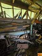 Mixed Lot of Lumber, Metal, Tools, and Household Items