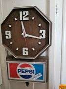 Pepsi Advertising Wall Clock