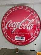 Coca-Cola 100th Anniversary Thermometer, 1886-1986