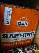 Gulf Saphire Motor Oil Can, Coca-Cola Can, Impac Camera & More
