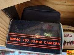 Gulf Saphire Motor Oil Can, Coca-Cola Can, Impac Camera & More
