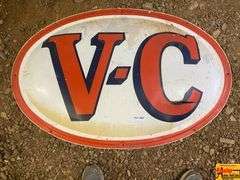 V-C Advertising Metal Sign